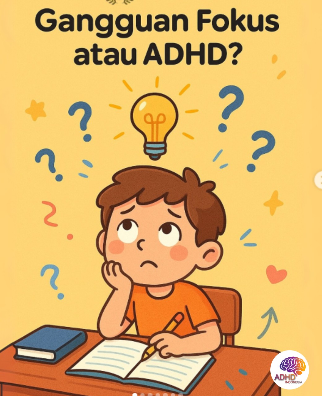 ADHD dan Kesulitan Fokus Anak: Edukasi untuk Keluarga di Kabupaten Enrekang