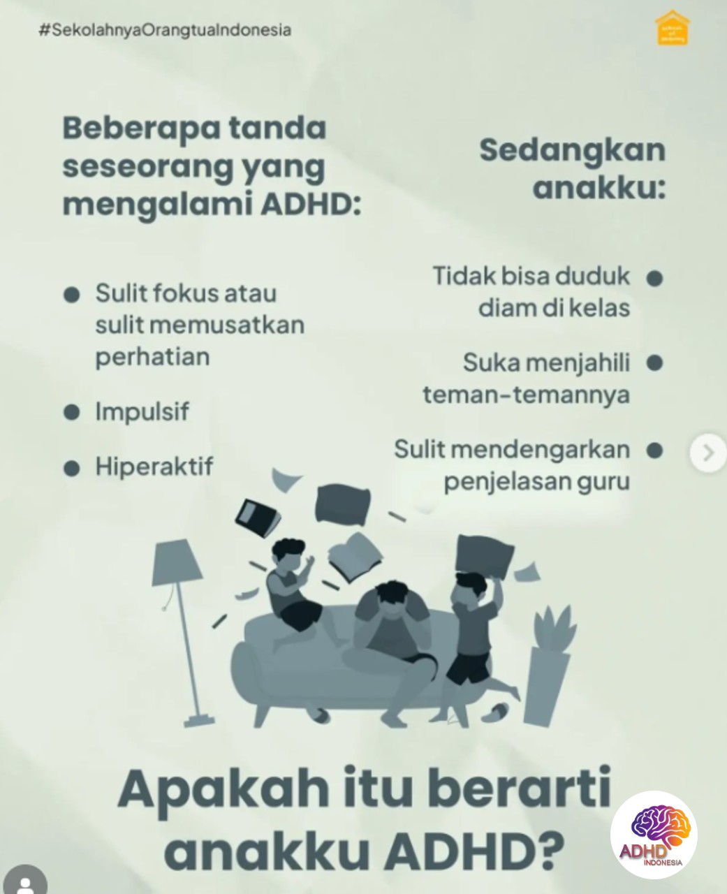 Ciri dan Gejala ADHD pada Anak Usia Dini di Kabupaten Enrekang