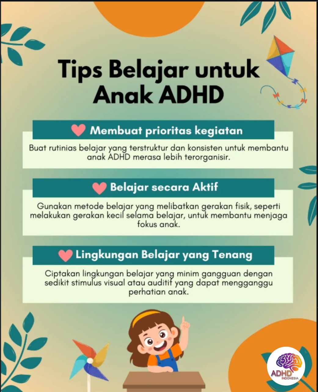 Strategi Belajar yang Cocok untuk Anak ADHD di Kabupaten Enrekang